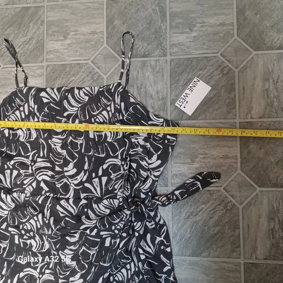 Nine West Black and White Sleeveless Sundress Size XL - Picture 10 of 13